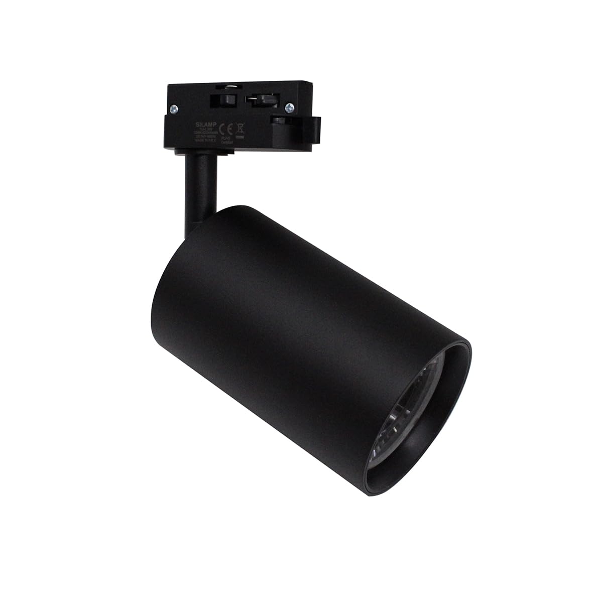 Silamp FARETTO LED A BINARIO MONOFASE 30W 220V NERO LUCE SWITCH 3000K-4200K-6400K