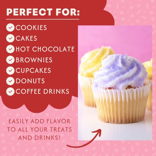 Image of Sweets Indeed Flavored Sugar for Drinks and Baking, 5.11 ounces (Lavender)