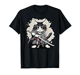 Photo Gallery gatto ninja giapponese kawaii ragamuffin gatto samurai maglietta Photo Gallery gatto ninja giapponese kawaii ragamuffin gatto samurai maglietta