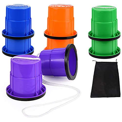 Angoily Casseruola per bambini: 4 pezzi trampoli per bambini trampoli