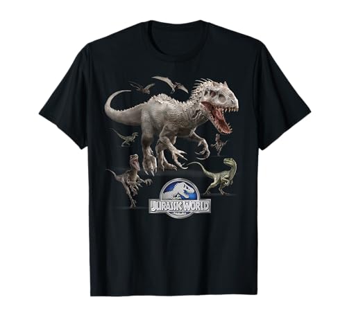 Jurassic World Indominus Rex Raptor Run T-Shirt