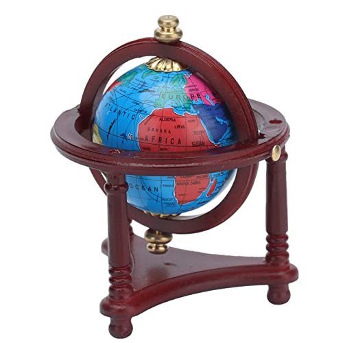 Dilwe Puppenhaus-Globus-Modell, Miniatur-Weltkugel Im Ma?stab 1:12 mit St?nder, P?dagogisches Simulationszubeh?rBaby… – Bild 8