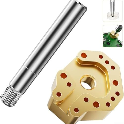 Embout de fer à souder et adaptateur pour manette PS5 Drift Fix | Tête chauffante plaquée cuivre pour dessouder et réparer rapidement
