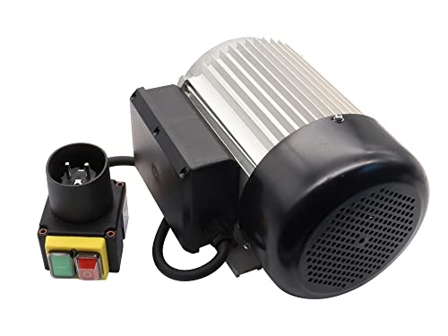 SECURA Elektromotor 230V + Schalter kompatibel mit Greenbase 8 Boss Holzspalter
