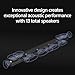 Sony BRAVIA Theater Bar 9 Soundbar for TV Surround Sound Home Theater with 13 Speakers, Dolby Atmos/DTS:X, 360 Spatial Sound Mapping, HDMI 2.1 and Supports Spotify Connect/Apple AirPlay (HT-A9000)