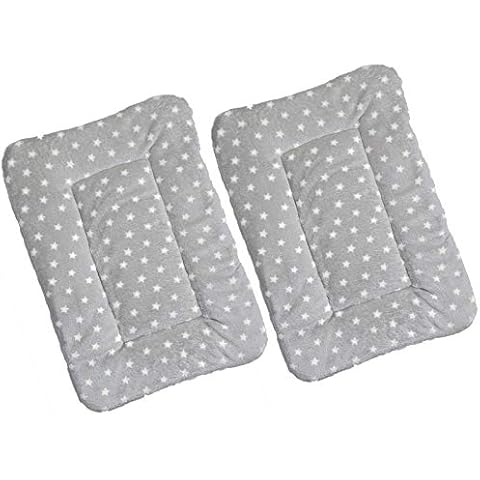 HOMEREIGN 2 Pcs Pet Bed Mats. Ultra Soft Pet Bed Cover