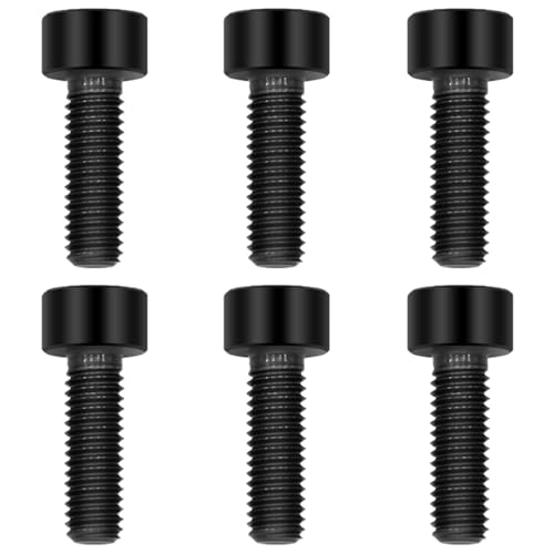 Image of Titanium Bolts M5x15, Black, 6PC