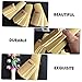 TOYANDONA 8 Pcs Bamboo Allegro Percussion Instruments for Kids Oud Instrument Kids Instruments Traditional Kuaiban Clappers Chinese Allegro Clapper Hand Castanets Bamboo Instruments Wooden