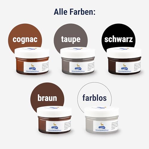 VITAFORM Schuhcreme 50 ml - Lederpflege für Schuhe aus Nappaleder – Nährt und pflegt Ihre Lederschuhe (Farblos)