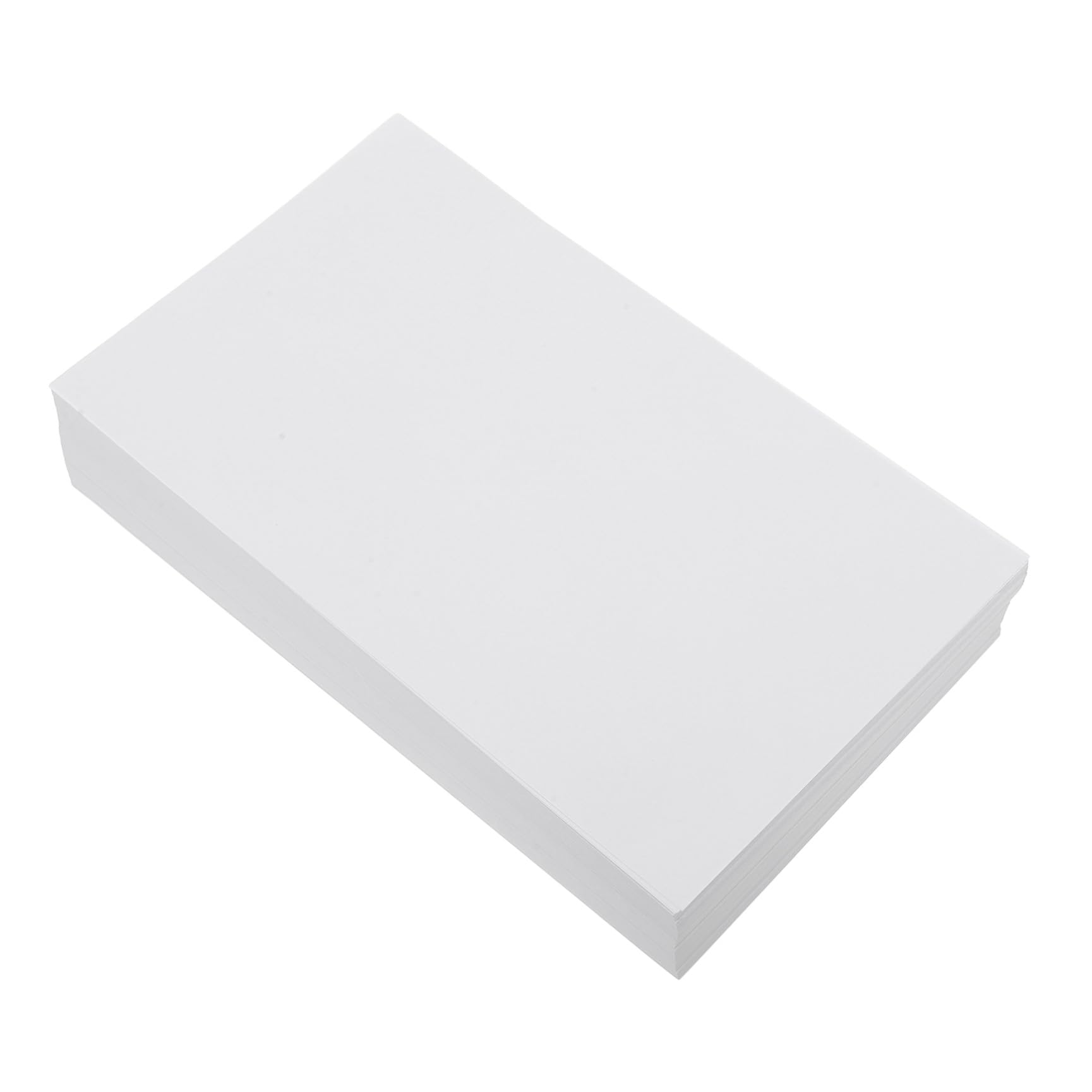500 Blatt Weißes Bastelpapier und Papier zum Bedrucken Dickes Papier für Bastelarbeiten Multifunktionspapier für Büro und Scrapbooking