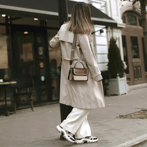 Image of EXOTIC Premium Embroidery Design Saddle Boxy Shoulder Bag for Women