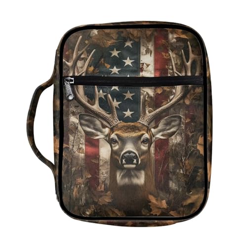 Large Bible Cover with Handle, Bible Carrying Case for Women Men, Bible Tote Bag, Book Cover, Bible Accessories Gift