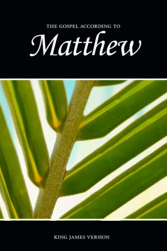 Matthew, The Gospel According to (KJV) (Sunlight Bibles Complete Set of Individual Bible Books)