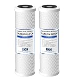 2-Pack compatible for WaterPur CCI-10-CLW Activated Carbon Block Filter - Universal 10 inch Filter for WaterPur Clear Water Filter Housing by IPW Industries Inc.