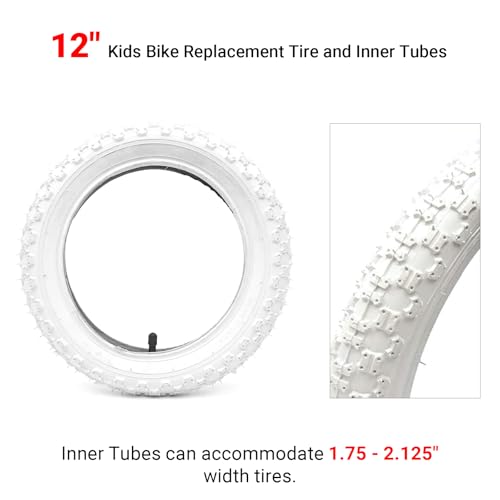 CALPALMY (2 Sets) 12″/14″/16″/18″/20″ Bike Replacement Tires