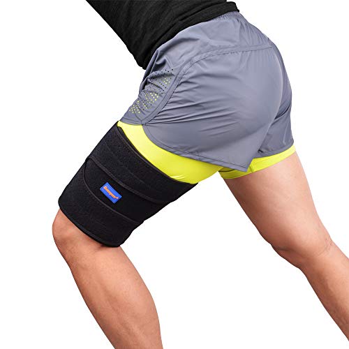 Thigh Compression Sleeve, Hamstring Compression Sleeve Thigh Wrap Thigh Brace Thigh Support Anti