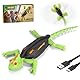 snookids Gecko Wandflitzer, Roboter Kinder Ferngesteuerter Gecko, der an Wänden Decken Entlang Krabbelt, mit Leuchtenden LED-Augen, Realistische Bewegungen, Geschenk Jungen Mädchen 3 4 5 6 7 8+ Jahre