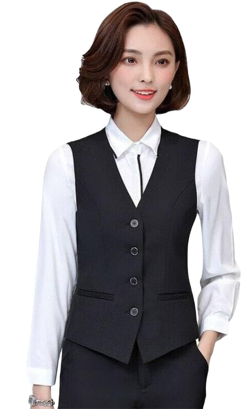 WaistCoat,RegularFit WaistCoat,Black WaistCoat,Cotton Blend WaistCoat,Casual WaistCoat,Office Wear WaistCoat,Women WaistCoat,WaistCoat22.