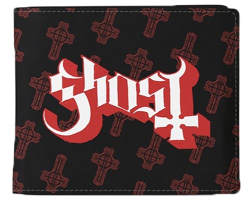 Ghost Classic Band Logo Leather Wallet