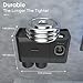 iHave Soporte para Cepillo de Dientes Negro montado en la Pared con dispensador automático de Pasta de Dientes Imagen de iHave Soporte para Cepillo de Dientes Negro montado en la Pared con dispensador automático de Pasta de Dientes