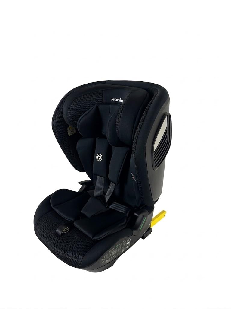 Nania Nevada, Siège auto isofix, ou ceinture, inclinable, et pliable, Isize 76-150cm, groupe 1/2/3 (9-36kg), protection latérale- housse confort