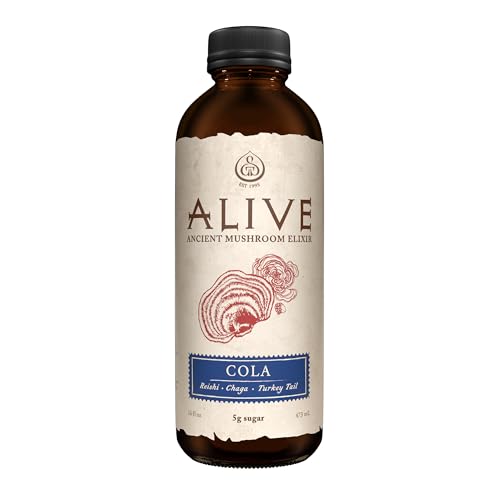 ALIVE Mushroom Elixir - Cola Flavor - 16 fl oz