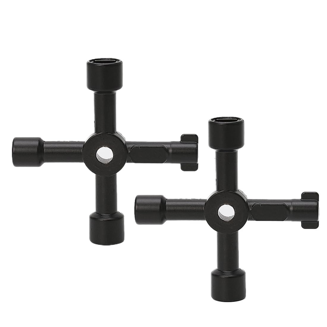 Chiave Multiuso 4 Vie In Lega Di Zinco - Per Elettricità, Acqua, Gas E Armadi - Foto 4