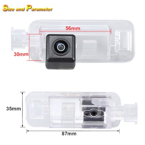Image of Car Rear View Back up Vehicle Camera Parking Reverse Replacement for BMW 3ER Cabriolet CompactTouring E36 Z3 316i 316g 318i 318is 318tds 320i 323i 323Ti 325i 325tds 328i M3 Z3 Coupe Coupe Roadster M3
