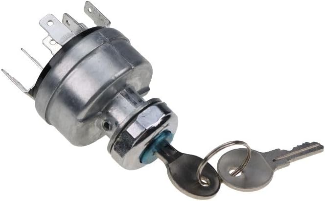 Aftermarket Pollak 31-114P Ignition Switch with 2 Keys Fit Intended For Truck Bulldozer Tractor Excavator Loader