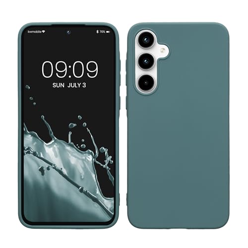 kwmobile Handyhülle für Samsung Galaxy A35 Hülle - TPU Case - Kabelloses Laden - Schutzhülle Cover in Arctic Night