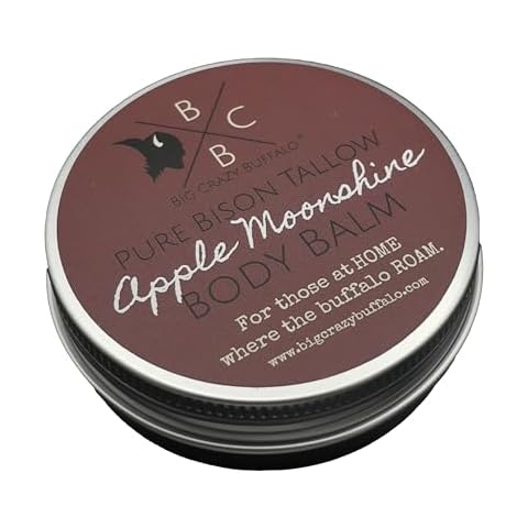 Big Crazy Buffalo Pure Bison Tallow Balm, Apple Moonshine Cover