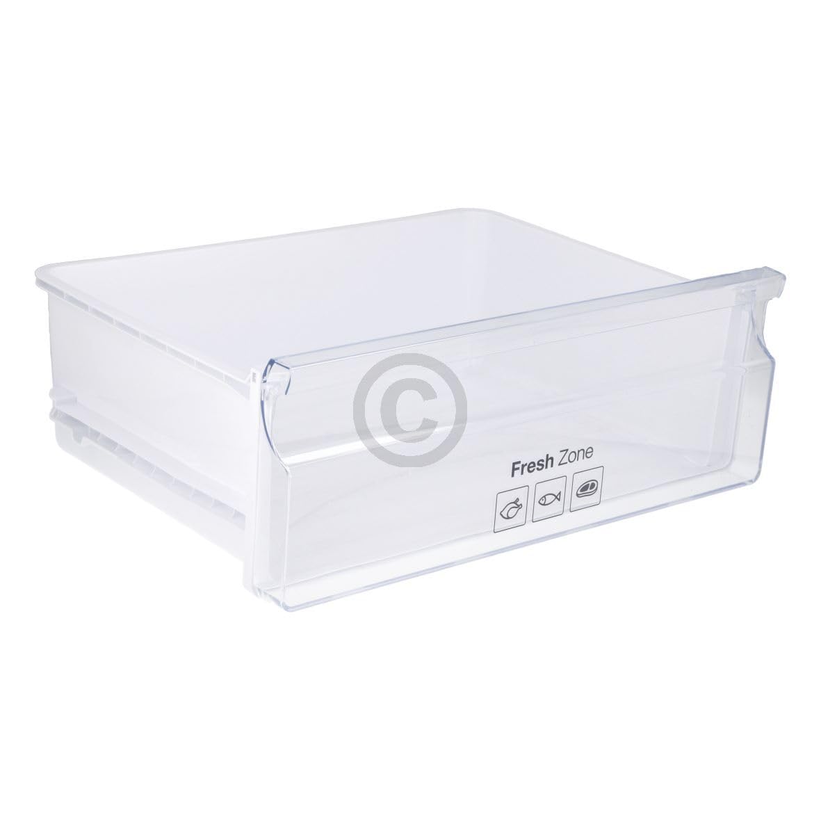 untere Schublade für FreshZone in Kühlschrank kompatibel mit SAMSUNG DA97-13473B Schubkasten für Fresh Zone im Kühlteil der KühlGefrierKombination Kühlschrank