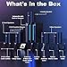 Bobtot Home Theater Surround Sound System for TV - 6.5inch Subwoofer 800W Peak Deep Bass 5.1 Wired Satellite Speakers Audio Stereo Systems Support HDMI ARC Optical Bluetooth Aux Input