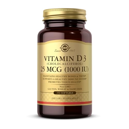 Solgar Vitamin D3 (Cholecalciferol) 25 MCG (1000 IU), 250 Servings - image 4