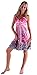 INGEAR Studded Empire Halter Dress (Medium, Pink)