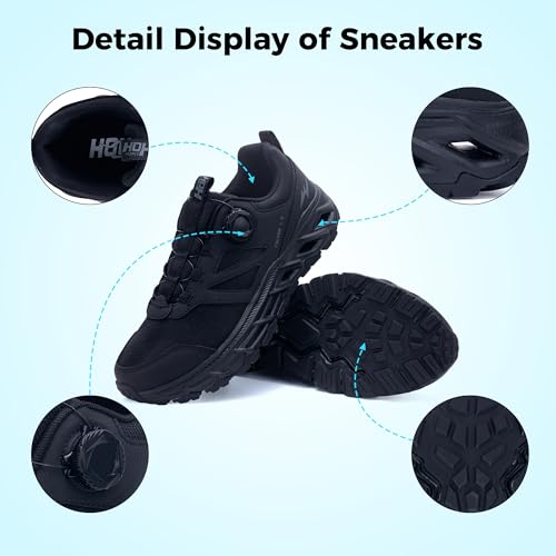 Image of Wide Walking Shoes for Men Arch Support Plantar Fasciitis Tennis Sneakers Non Slip Casual Athletic Running Shoes