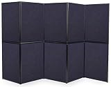 Displays2go FBL7272TN dwustronna tablica prezentacyjna z 10 paneli