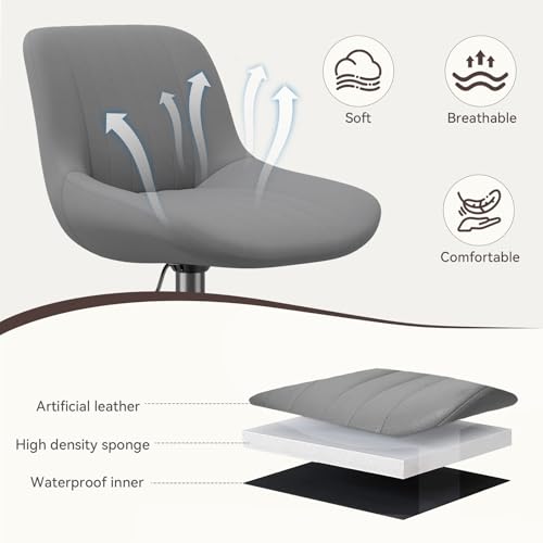 Image of Nalupatio Bar Stools Set of 3, Adjustable Modern Swivel Bar Stools with Backs, Counter Height Performance Fabric Island Chairs for Home Kitchen, Dark Grey