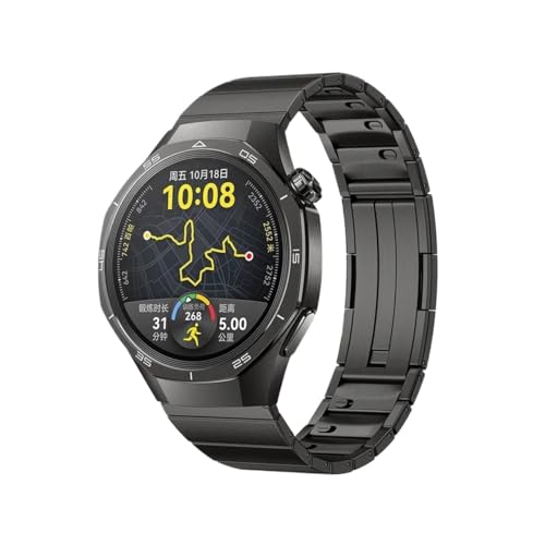 [LOKLNEYK] 22mmXeXX`[XgbvAɓKHuawei Watch GT5 /GT4Pro /3Pro /46mm ɓK(Titanium grey,For Huawei GT 5Pro)