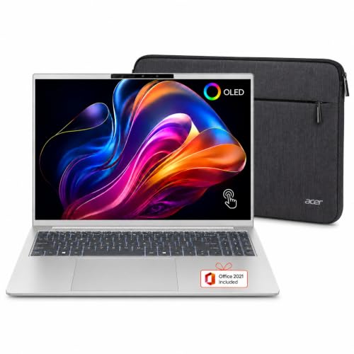 Image of Acer Swift Go 16 AI Copilot+Laptop, 16'' WUXGA OLED Touchscreen, 32 GB RAM