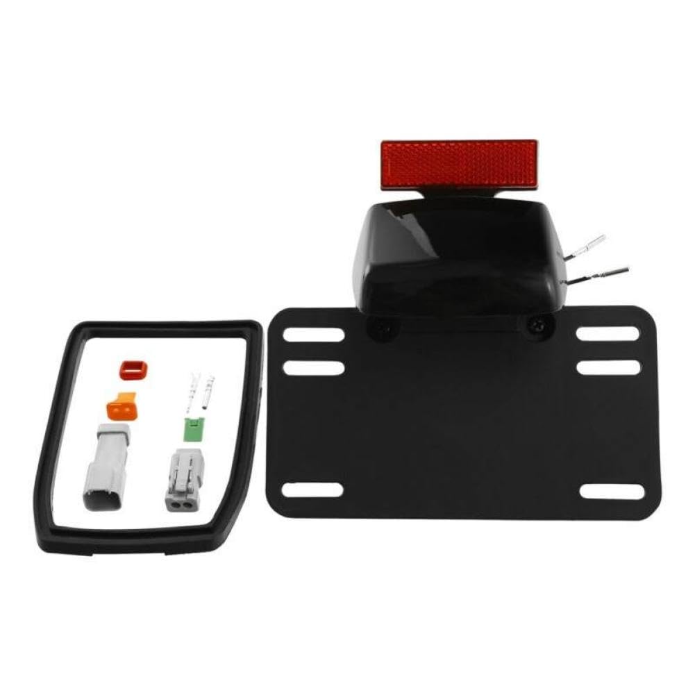 Kit de luces LED para matrícula de 2,5 mm, compatible con piezas de motocicletas automotrices Touring Road Road King 2014 2015 2016 2017 2018 2019 2020 2021 2022 2023