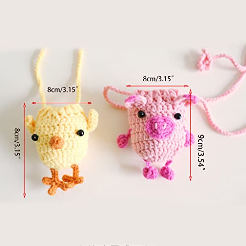 Popular Knitting Coin Bag Small Wallet Change Pouch Pocket Purse Credit Card Bag for Kids Christmas Lovers Girlfriend Gift3