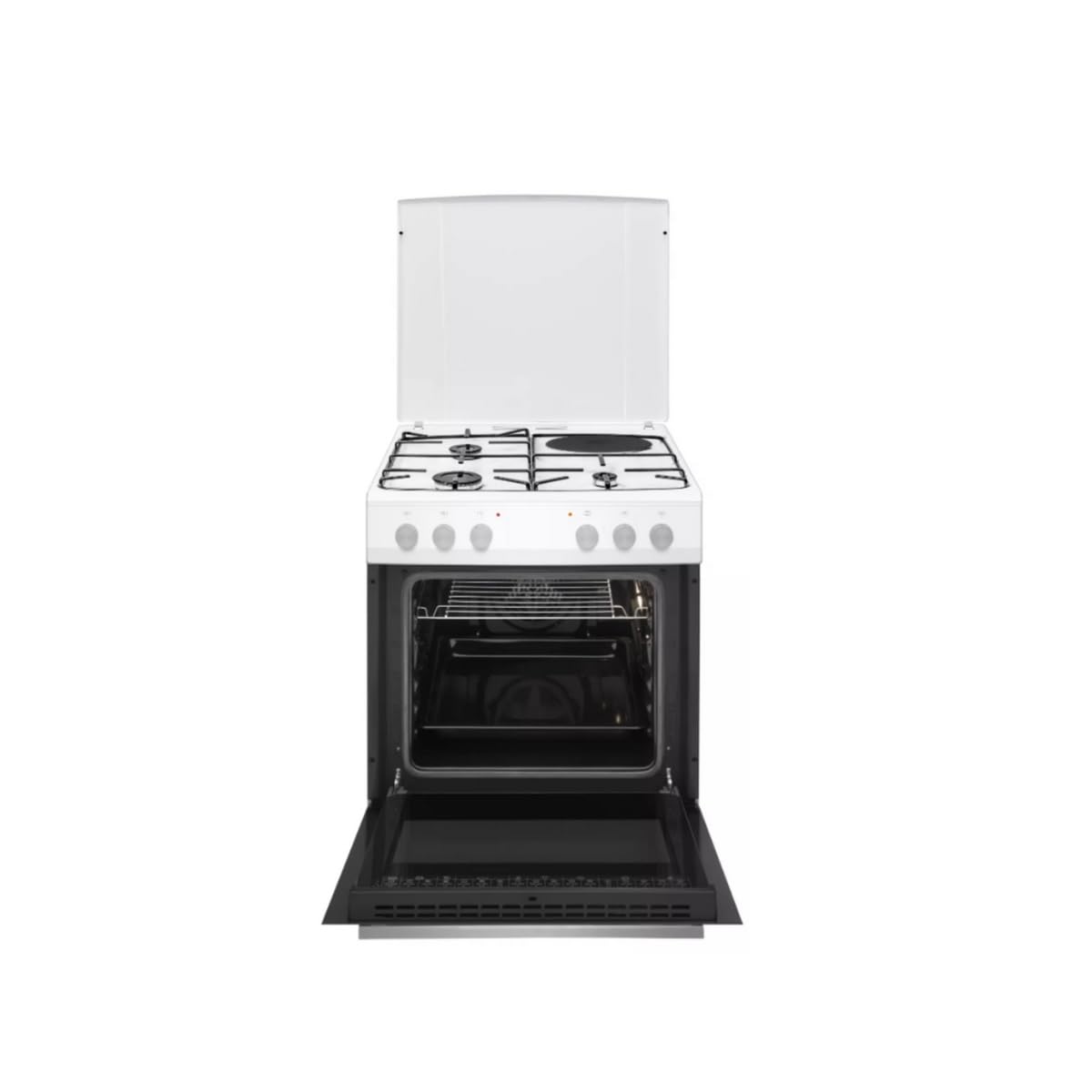 Cuisinière Mixte 62l 4 Feux Blanc - FACM1003B