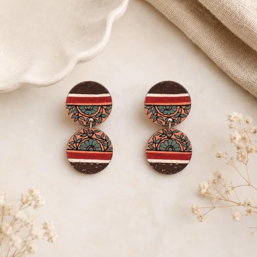 Image of Boho Chic Earrings Collection - Colorful Tassel, Chandeliers, Hoops & Huggies for Women
