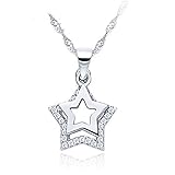 Hochwertige Silberkette aus 925er Sterling Silber, hochglanzpoliert und das ideale Halsschmuck für Damen/Mädchen.