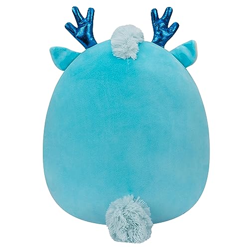 Image of Squishmallows Original 12-Inch Xam Aqua Kirin - Medium-Sized Ultrasoft Official Jazwares Plush