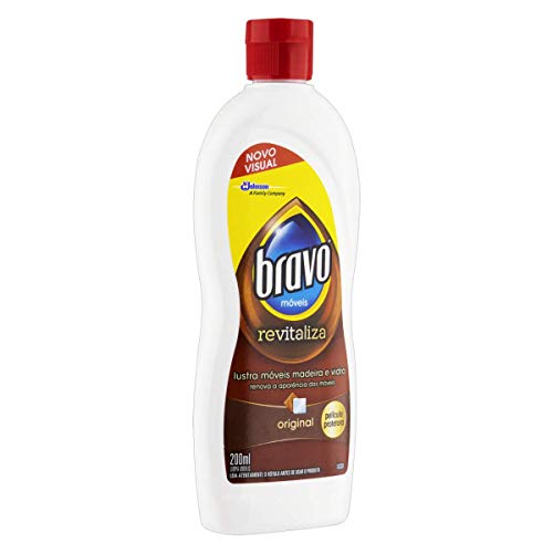 Lustra Móveis Madeira e Vidro, Bravo, 200Ml