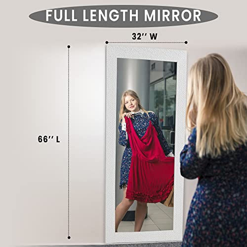 Mosaic-Full-Length-Mirror-66L-X-32W-Large-Mirrors-Full-Length-Faux-Wood-Mirrors-for-Wall-Full-Length-Tall-Mirror-Full-body-Full-Mirrors-for-Bedroom-Wall-Mirror-Living-Room-Mirror-White