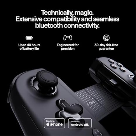 BACKBONE Pro Gaming Controller for iPhone 18/17/16/15 & Android, USB-C/Bluetooth Controller, Stream Xbox, Play Call of Duty, PlayStation via iOS Remote Play (Pack of 2)