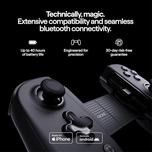Image of BACKBONE Pro Gaming Controller for iPhone 15 /16 /17 & Android, USB-C /Bluetooth Controller, Stream Xbox, Play Call of Duty, PlayStation via iOS Remote Play (Pack of 2)